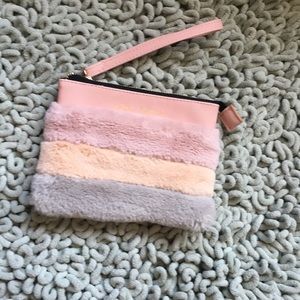 Furry Betsey Johnson Wristlet (pet box)